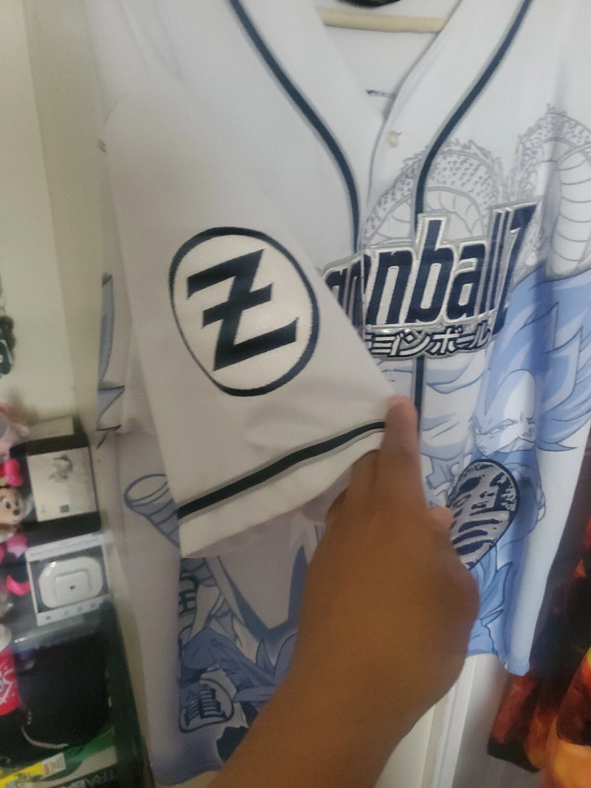 DRAGON BALL Z BASEBALL JERSEY SHIRT  MEN’S