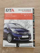 Revue technique Toyota YARIS