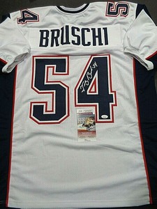 tedy bruschi signed jersey