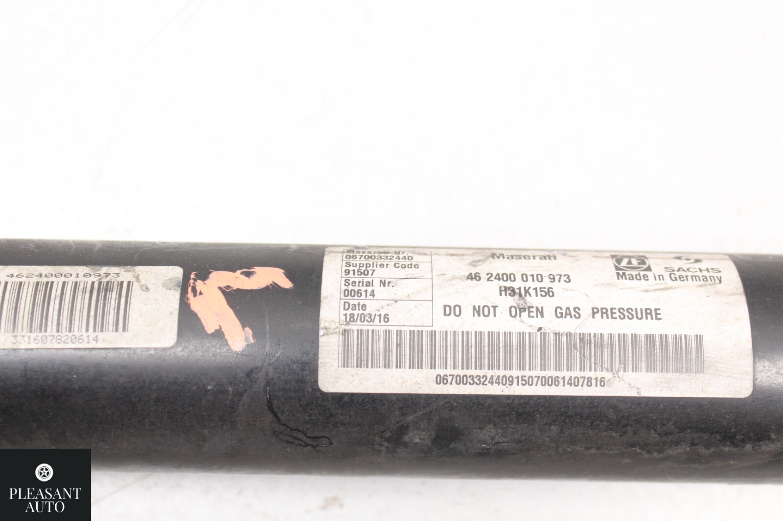 2014-2021 MASERATI QUATTROPORTE LEFT REAR ADAPTIVE SHOCK ABSORBER STRUT OEM