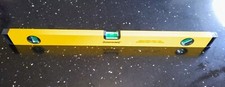 Silverline Builders Spirit Level 60cm Yellow