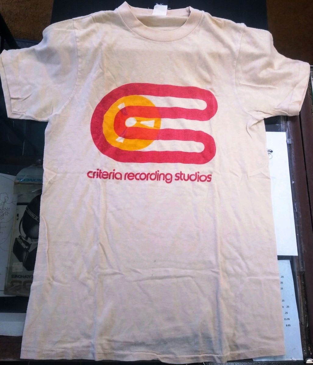 激レア vintage Criteria Recording Studios T 激レア vintage Criteria Recording Studios T MERCHANDISE