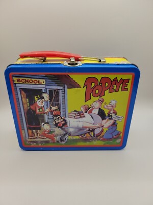 popeye vintage 1999 lunchbox the truant officer king collectibles