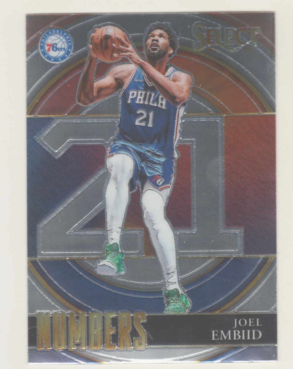 2021-22 Panini Select NUMBERS #11 JOEL EMBIID Philadelphia 76ers
