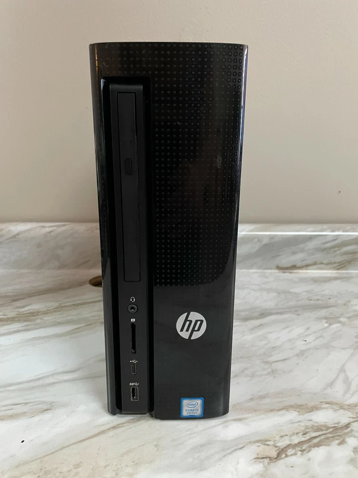 HP 270-p043w Slimline PC i3-7100 3.90Ghz 8GB RAM 512GB NVME SSD W10 H Wifi BT - Image 2 of 4