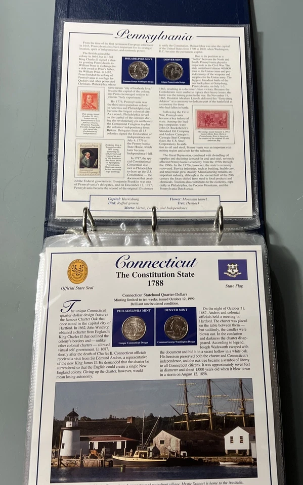 Statehood Quarter Collection VOL. 1  16 Of 25 Included - Image 4 of 4