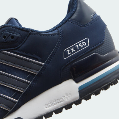 Adidas ZX 750 Navy IF4901 Walking Running Shoes Trainers | eBay