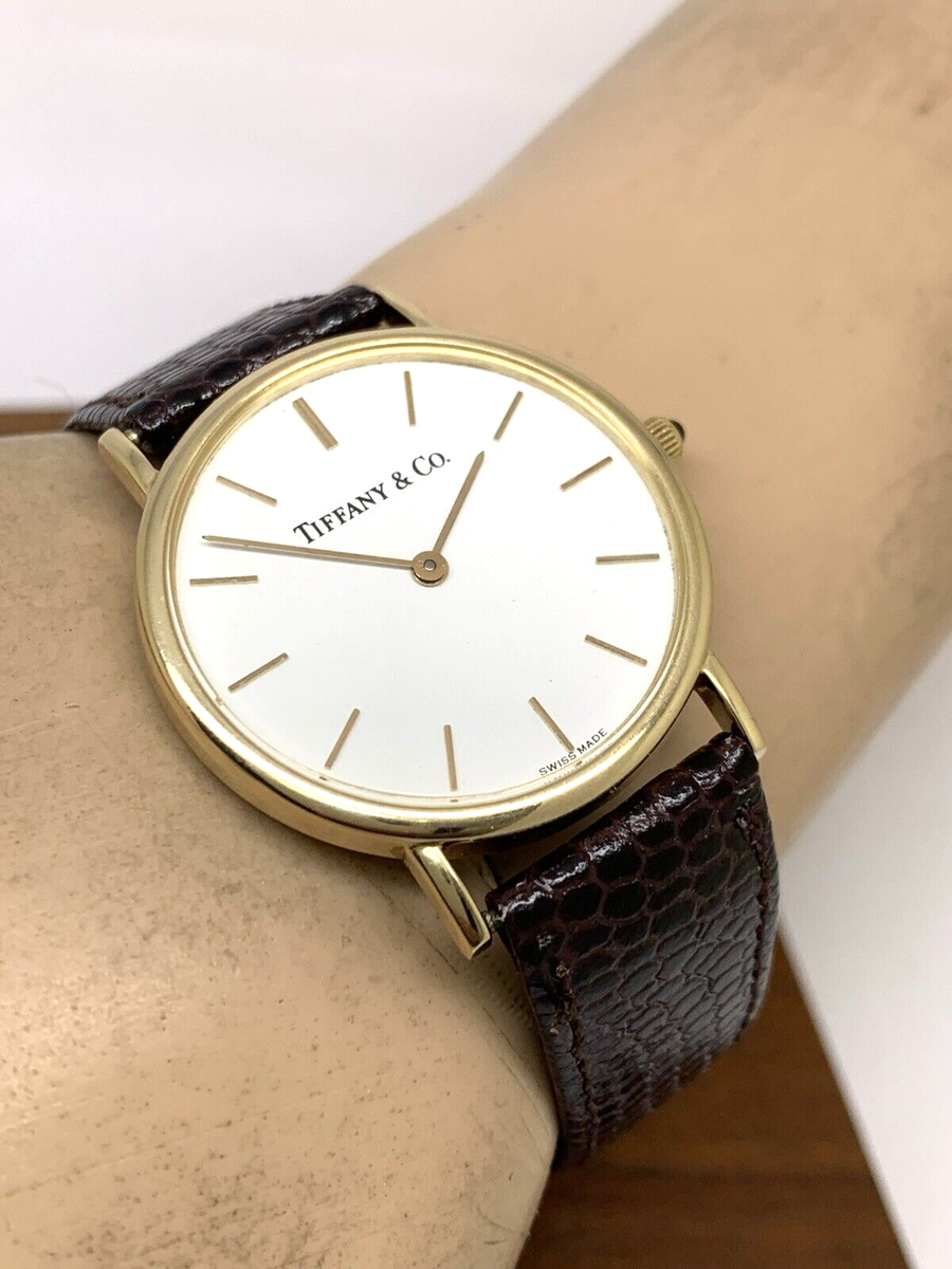 Tiffany & Co. Women's Watch W115 Vintage 14K Yellow Gold Case
