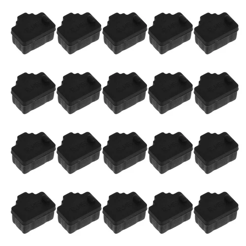  20 Pcs Bouchon De Poussiere Couvercle Anti-poussière Du Connecteur