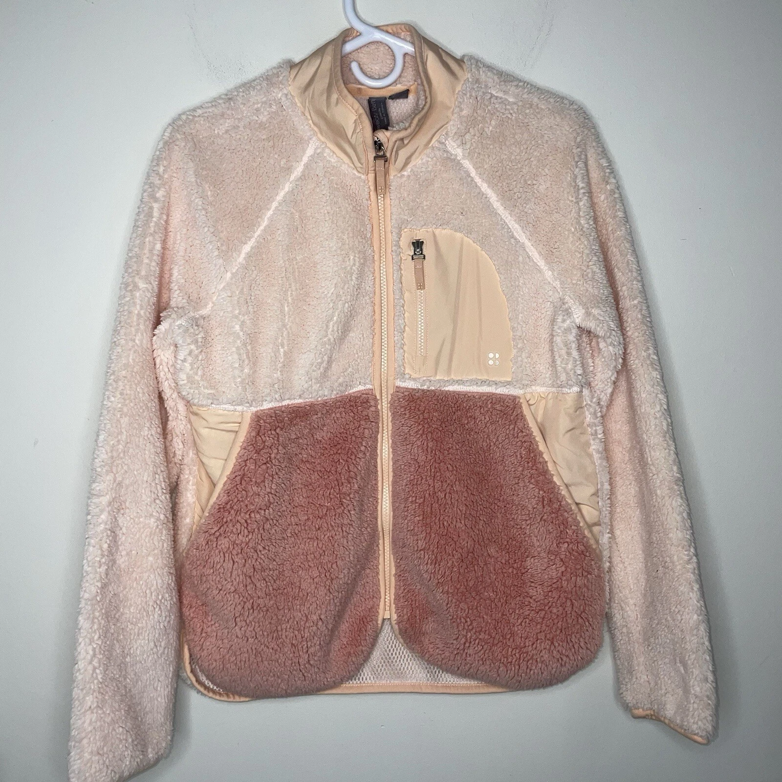 sweaty-betty tulle soft touch pennine full zip fleece jacket