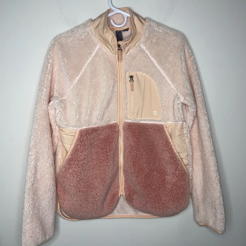sweaty-betty tulle soft touch pennine full zip fleece jacket