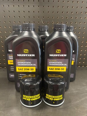 OEM HUSTLER SYNTHETIC TRANSMISSION HYDRO OIL FLUID CHANGE KIT RAPTOR SD FASTRAK