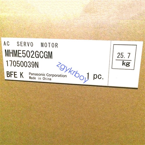 For Panasonic AC Servo Motor MHME502GCGM New - Afbeelding 3 van 3