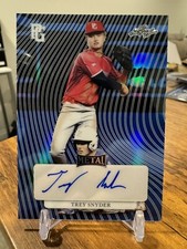 TREY SNYDER 2023 LEAF PERFECT GAME ALL AMERICAN PROSPECT AUTO 🔥📈