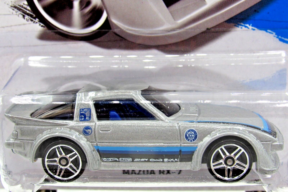 HOT WHEELS 2013 CITY SERIES MAZDA RX-7 TREASURE HUNT