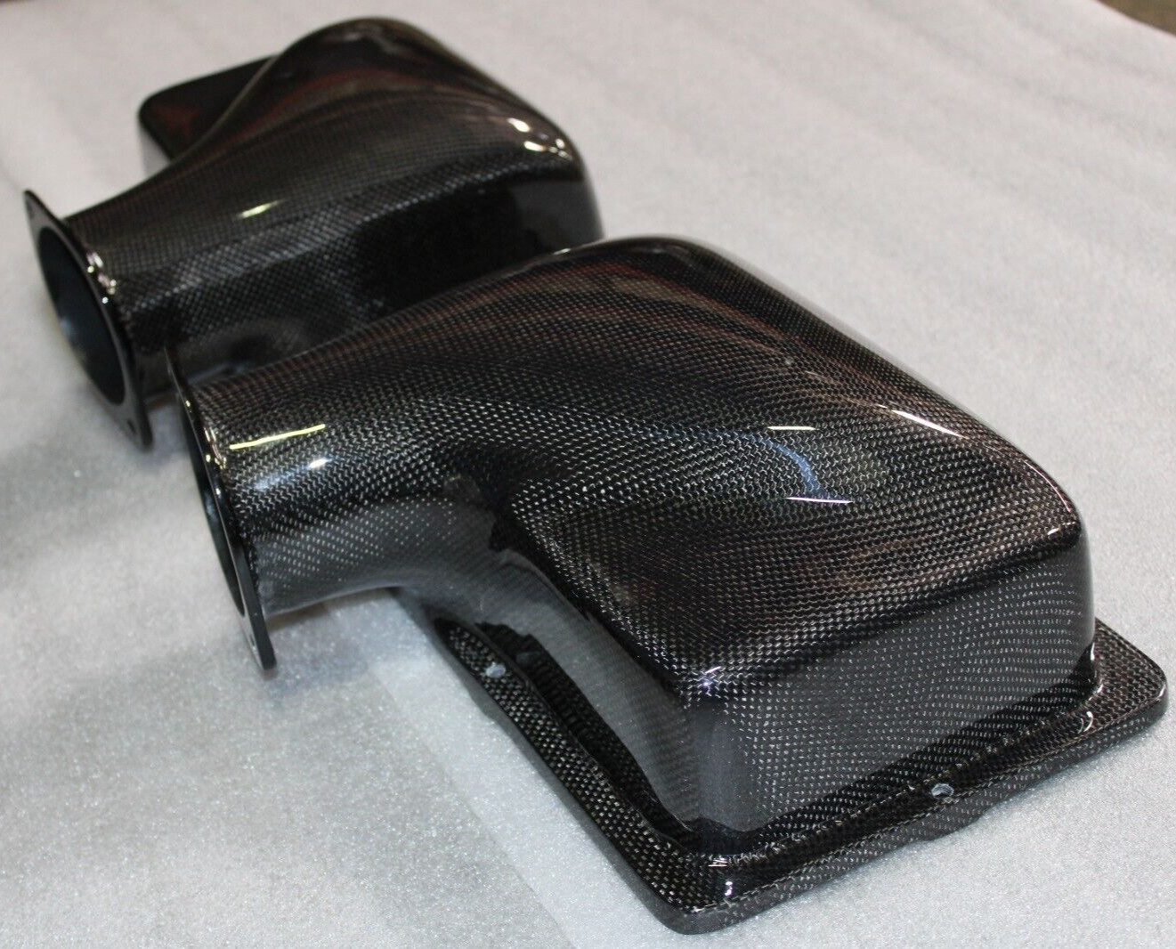 Ferrari F430, Carbon Fiber, Air Box Set, 1x1 Weave, New, P/N rtfe015abc