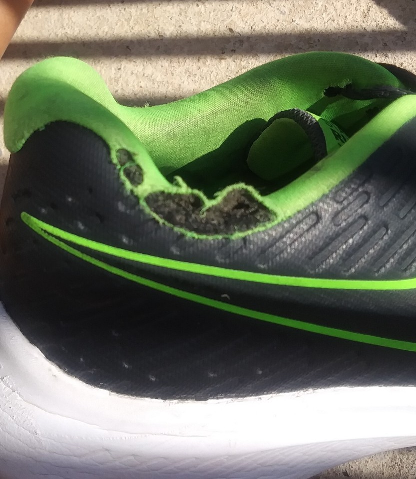 Nike Star Runner 2.0 AQ3542004 Boys Gray/Lime Running Shoes Sneakers