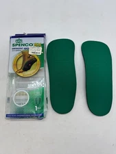 Spenco Rx Men's Green Athletic Shoes Orthotic Arch Cushions Insole Size 14/15