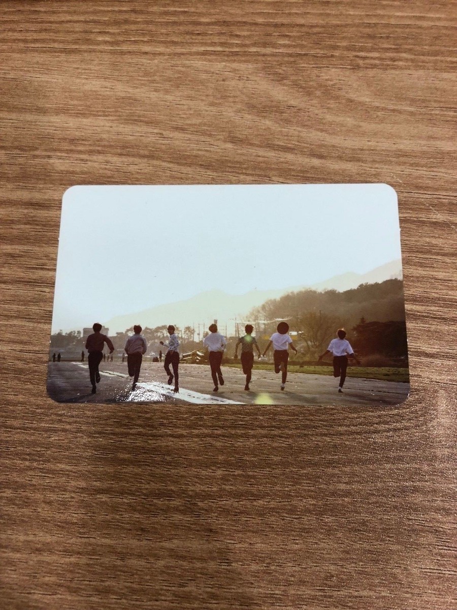BTS The Memories of 2016 Official Photo Card Group Young Forever