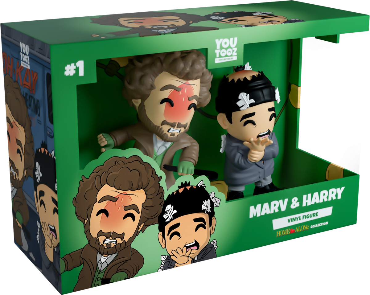 Home Alone Movie - MARV & HARRY 2 pack Boxed Vinyl Figures by