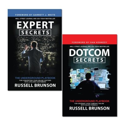 COMBO Books Set Expert Secrets, Dotcom Secrets (Paperback UK IMPORT)
