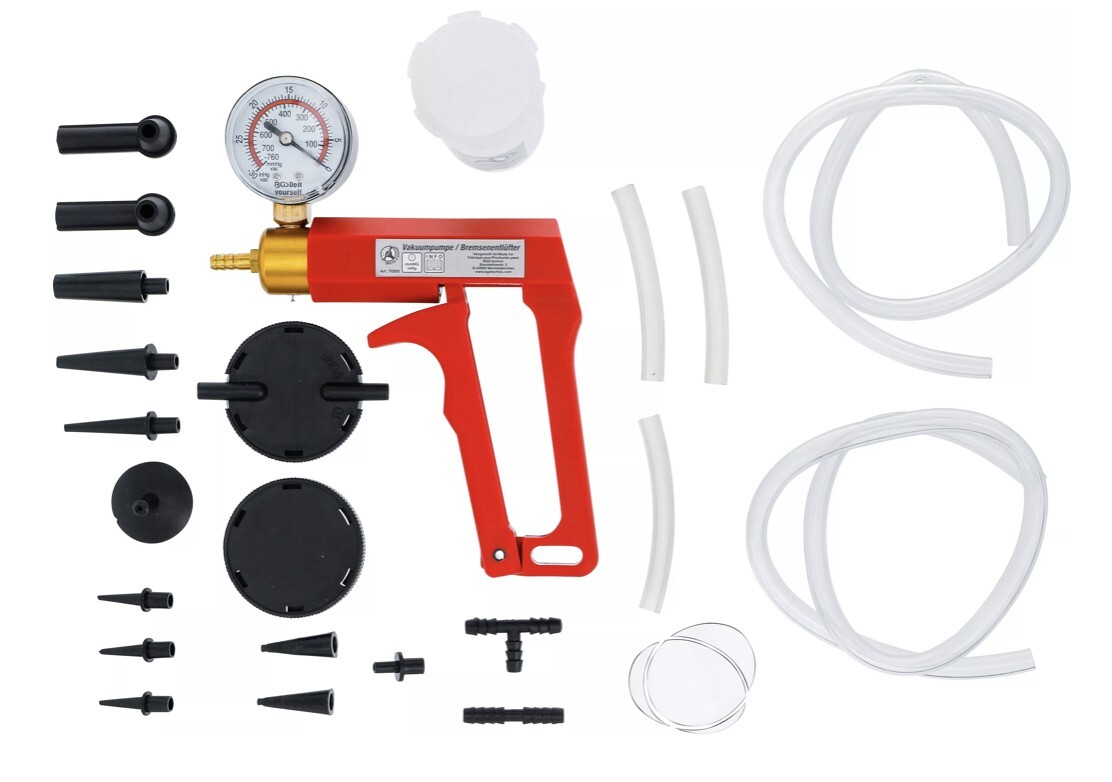 Pompa Per Vuoto Kit Spurgo Del Freni Spurgo Sistema Pressione Frenaggio BGS