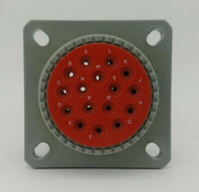 #ad #ad Deutsh Connector 16 Pin Circular Mil Spec Connector BVD00E0716PN 11139 9939B $23.50