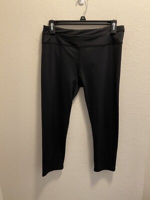 Fabletics Black Gia Powerlite Capri Leggings