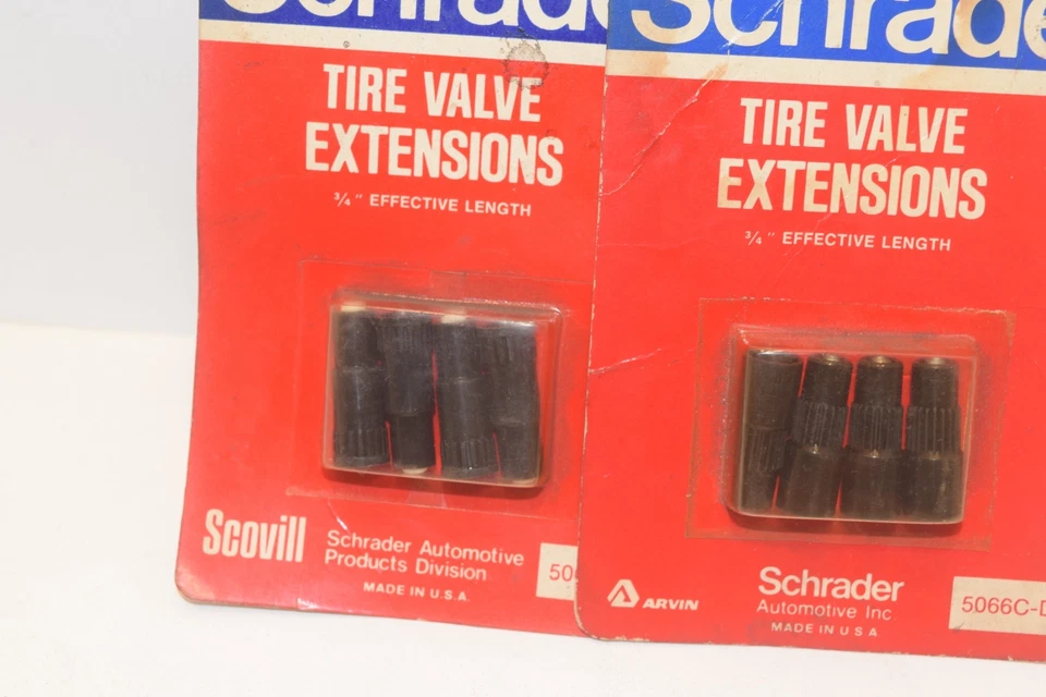2x Packs of 4 Schrader 3/4" Tire Valve Extensions - C87 - Image 3 of 3