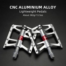 ROCKBROS 4Bearings Mountain Bike Pedals Platform Flat Pedals Aluminum Alloy9/16"