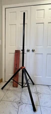 Mr. Dj USA SS-510 Professional Speaker Stand, Black, Tripod--New in Box