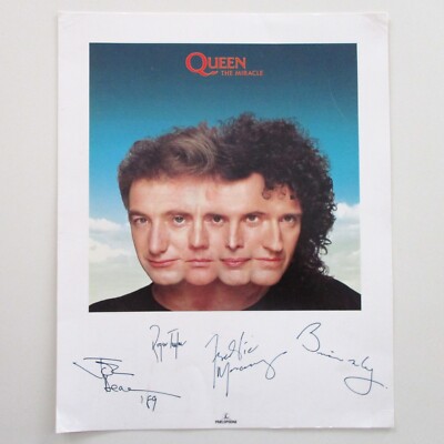 Queen The Miracle サイン入り Queen The Miracle サイン入り Queen – The Miracle – Vinyl (12
