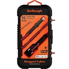 Go-Tough 10 Feet Heavy-Duty Reinforced Rugged Lighting Cable Connector GT4001