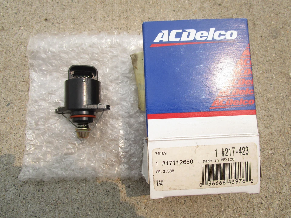 88-93 BUICK PONTIAC OLDSMOBILE V6 FUEL INJECTION IDLE AIR CONTROL VALVE OEM NEW - Image 2 of 4