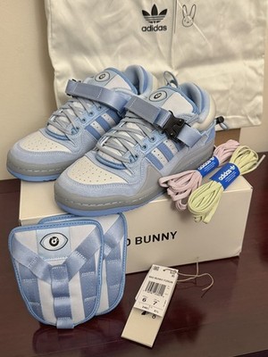 Size 6 Men Adidas Forum Low Bad Bunny Blue Tint Size 7 Woman