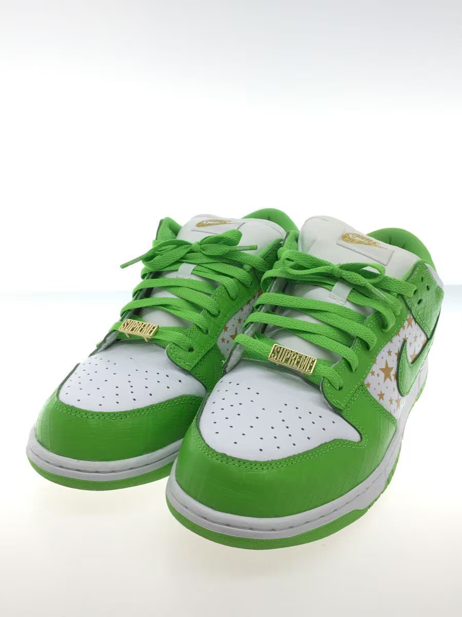 NIKE Supreme DUNK LOW OG QS DUNK LOW ORIGINAL QUICK STRIKE 28.5cm GRN GOLD STAR