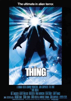 The Thing 1982 Film Poster Druck Wandbild Vintage 80er Kult SciFi Horrorfilm