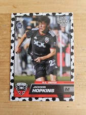 2023 Topps MLS Jackson Hopkins D.C. United #129 22 Under 22 Soccer RC