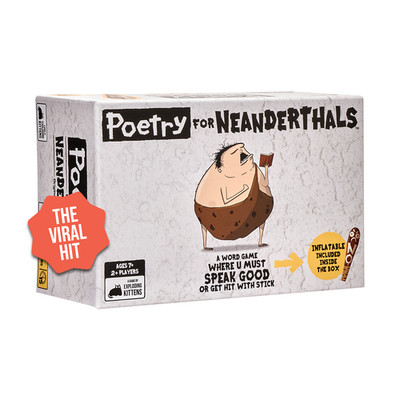 Neu & OVP - Poetry for Neanderthals (Exploding Kittens) Partyspiel