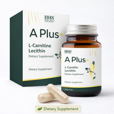 Cápsulas herbales HHS A PLUS L-Carnitina Lepidio apoyo energético 30 piezas