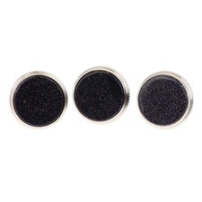 Liyafy 3Pcs Trumpet Valve Finger Buttons Musical Instruments Accessories Silv...