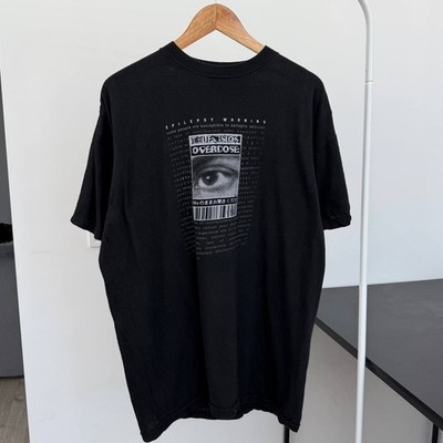 Vintage 90s Television Overdose Terrestrial Broadcast V2 Techno Cyber-Tec Shirt