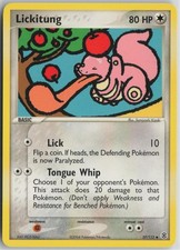 Lickitung 37/112 Uncommon FireRed & LeafGreen Pokemon Near Mint on eBay