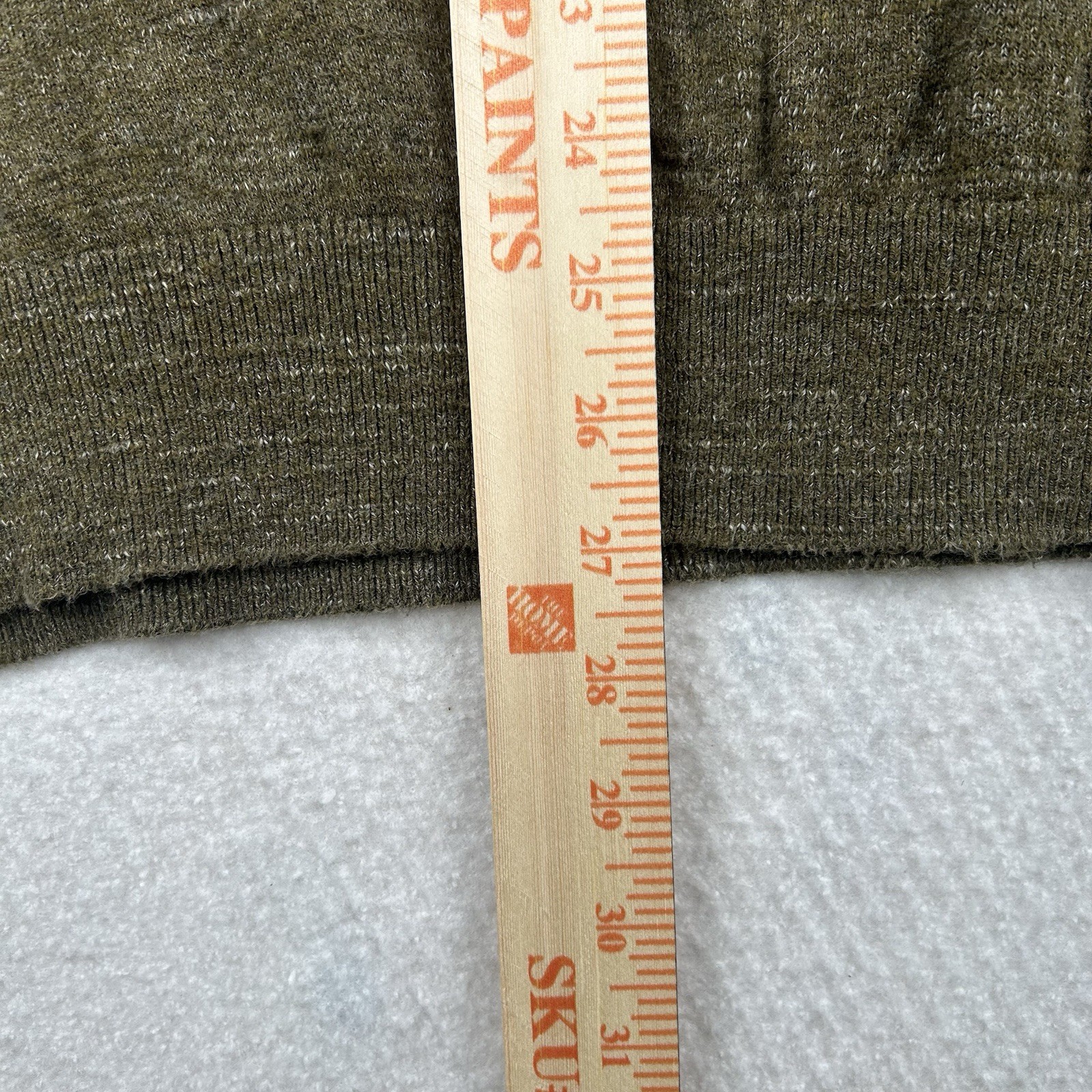 Pendleton Green Crew Neck Sweater Pullover Marled… - image 7