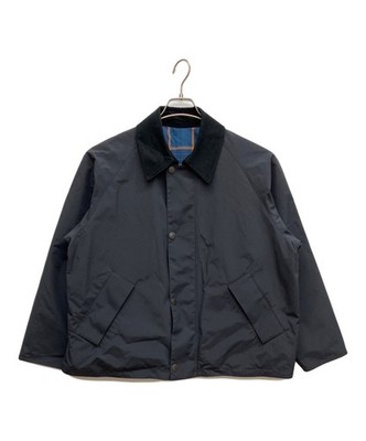 Barbour x Adam et Rope Exclusive TRANSPORT Reversible Jacket/ Black/ Size: 38