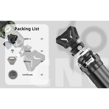 Multi Purpose Tripod Clamp Adapter Aluminum Bracket Support for Multiple Devices