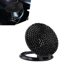 Automotive Push to Start Button Cover, Bling Car Engine Start Stop 1 PC Black