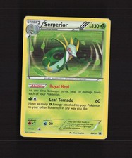 Serperior BW20 Black & White Black Star Promo Holo Pokemon Card DMG on eBay