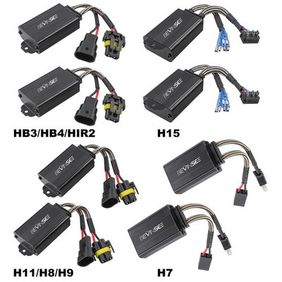 BEVINSEE Z26 H1 H3 H4 H7 H8 H11 HB3 BA20D Led-lampen Canbus Decoder Widerstand
