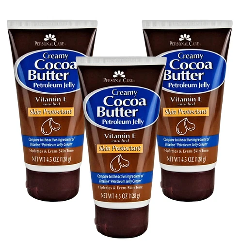Petroleum Jelly Vitamin E and Cocoa Butter Lotion 4.5 Oz 3 Pack Vitamin E Crea